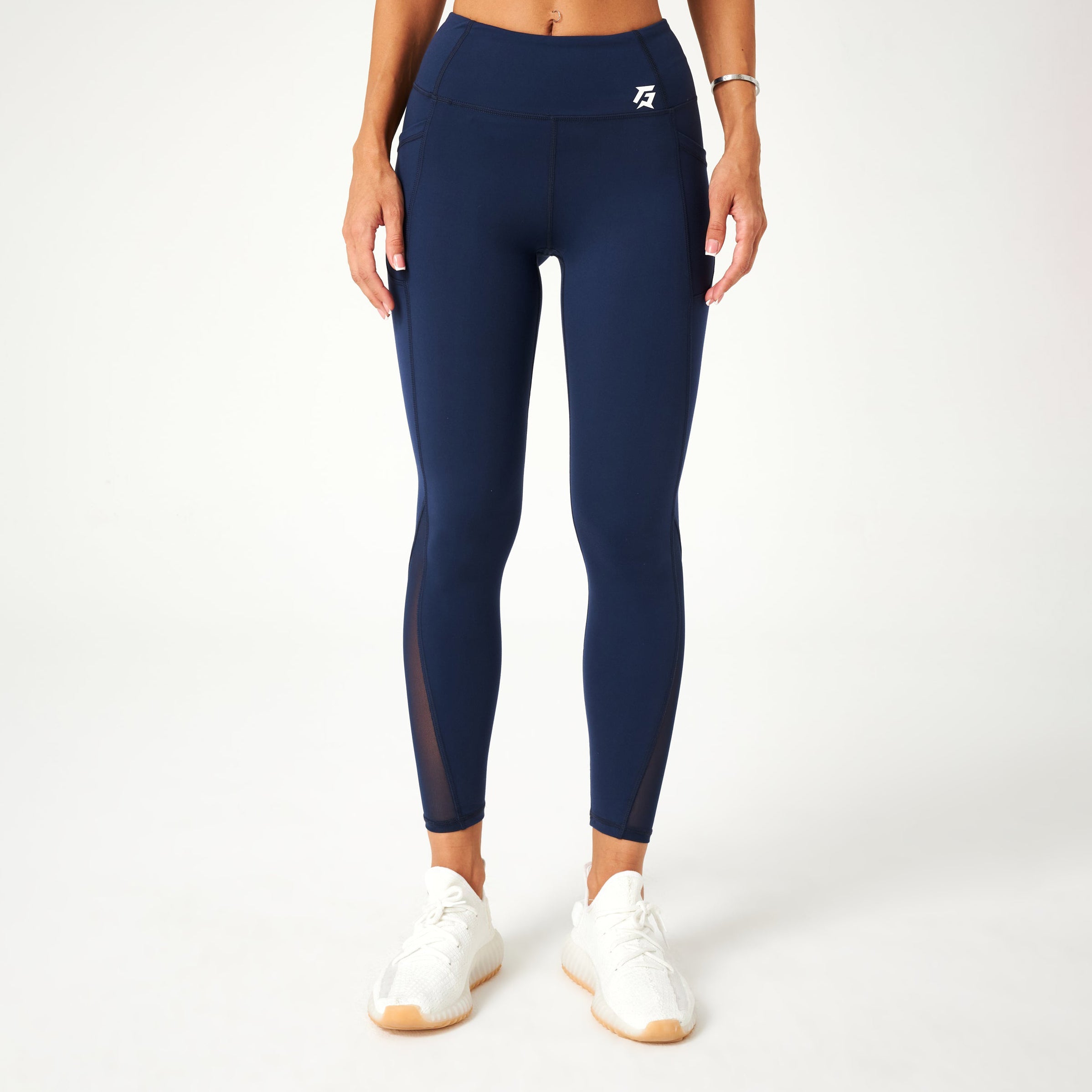 Sweat Wicking Leggings (Navy)