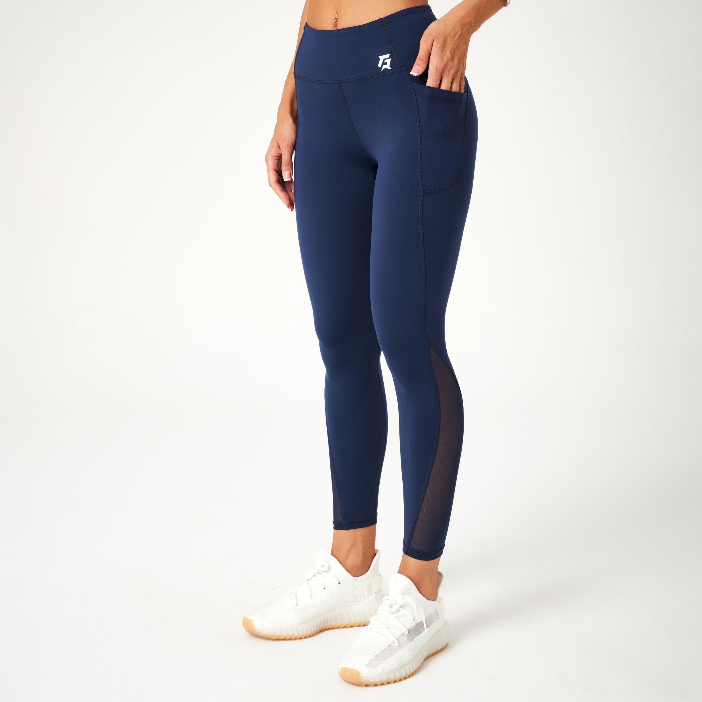 Sweat Wicking Leggings (Navy)