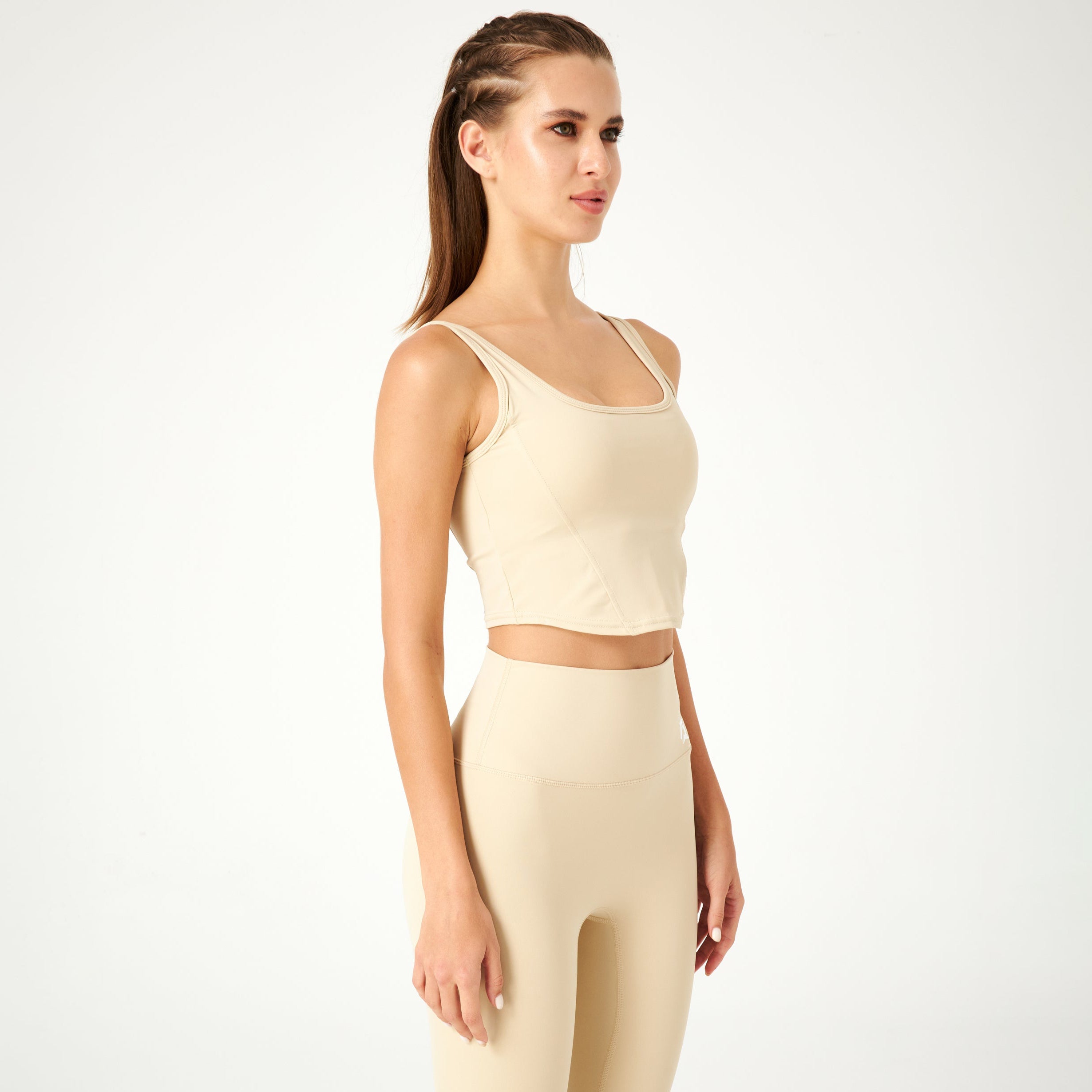 Verve Crop Top (Ivory)