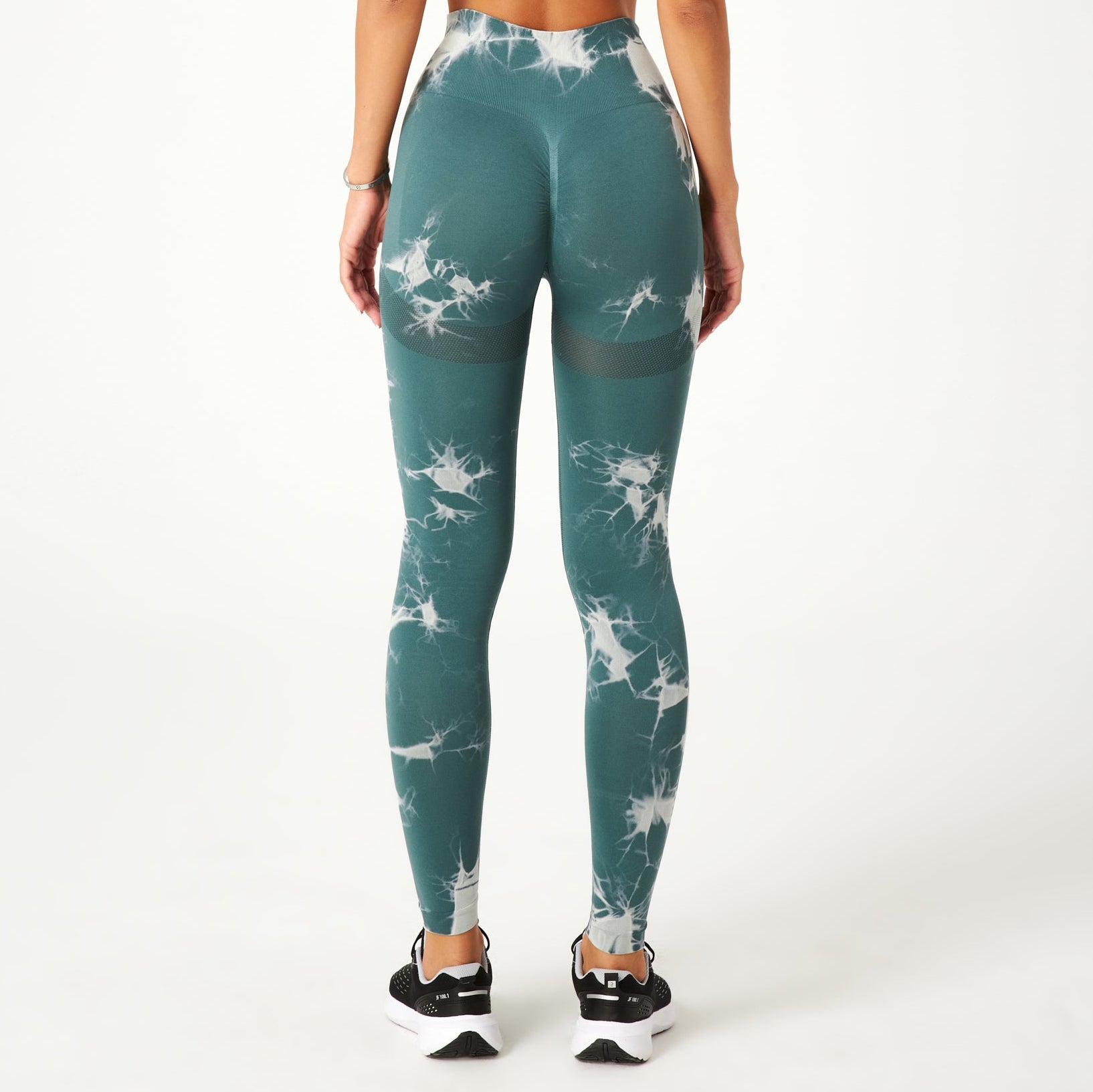 Riser Leggings (Green)