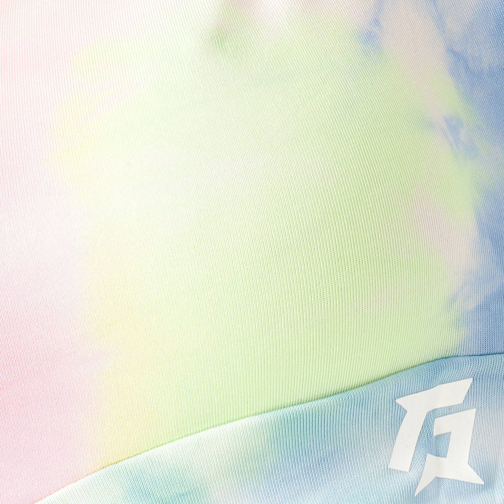 Vibgyor Crop Tee (Light Blue)
