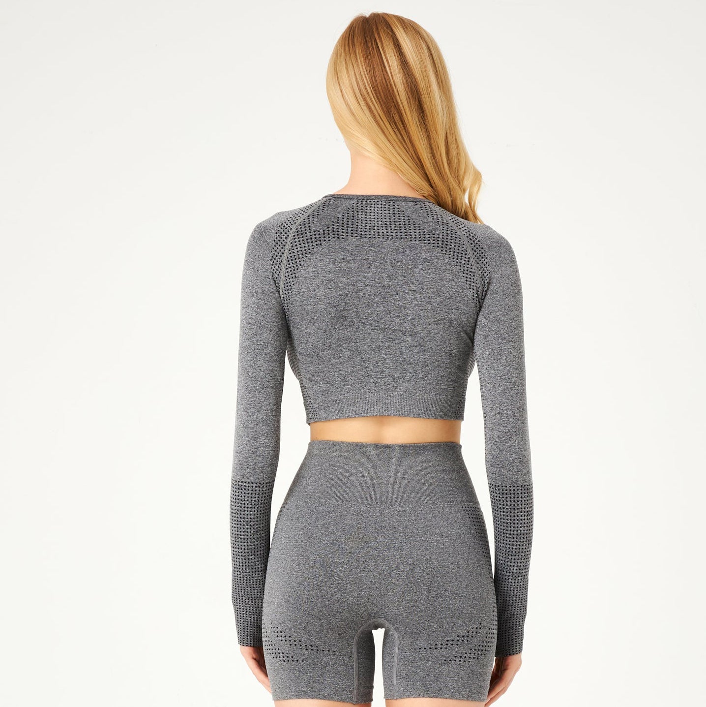 Balance Crop Top (Grey)