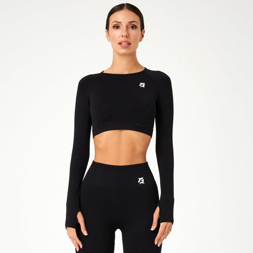 Balance Crop Top (Black)