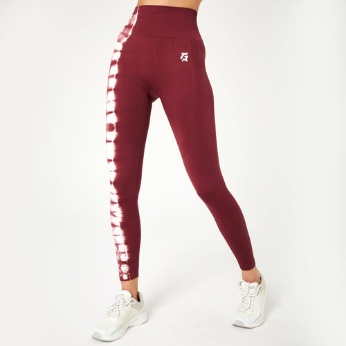 Eclipsed Leggings (Burgundy)