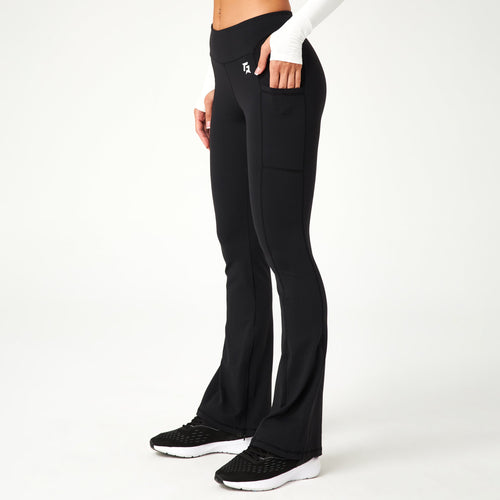 Vista Slit Trousers (Black)