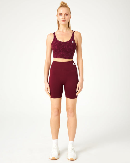 Enthrall Sports Bra (Maroon)