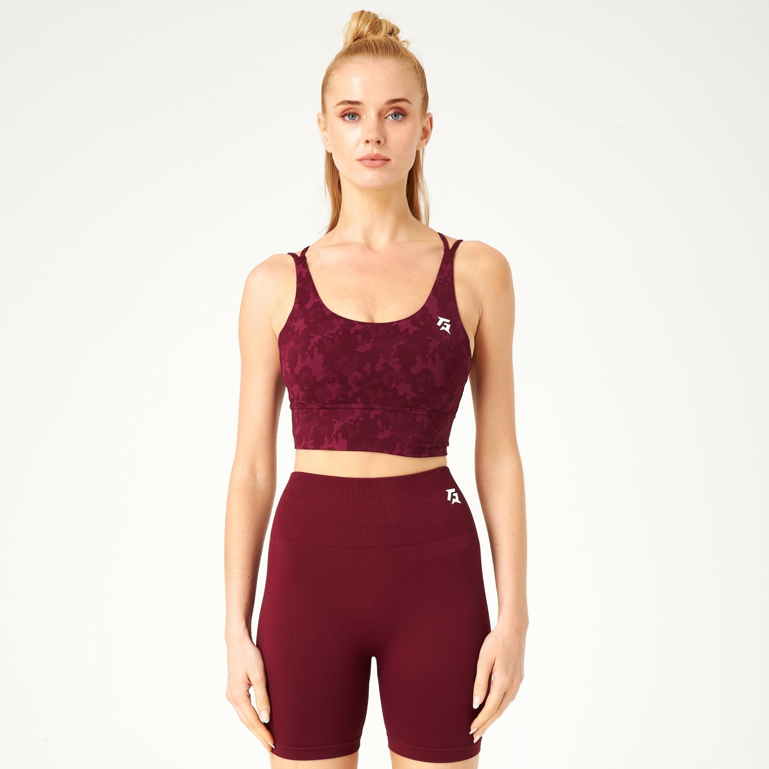 Enthrall Sports Bra (Maroon)