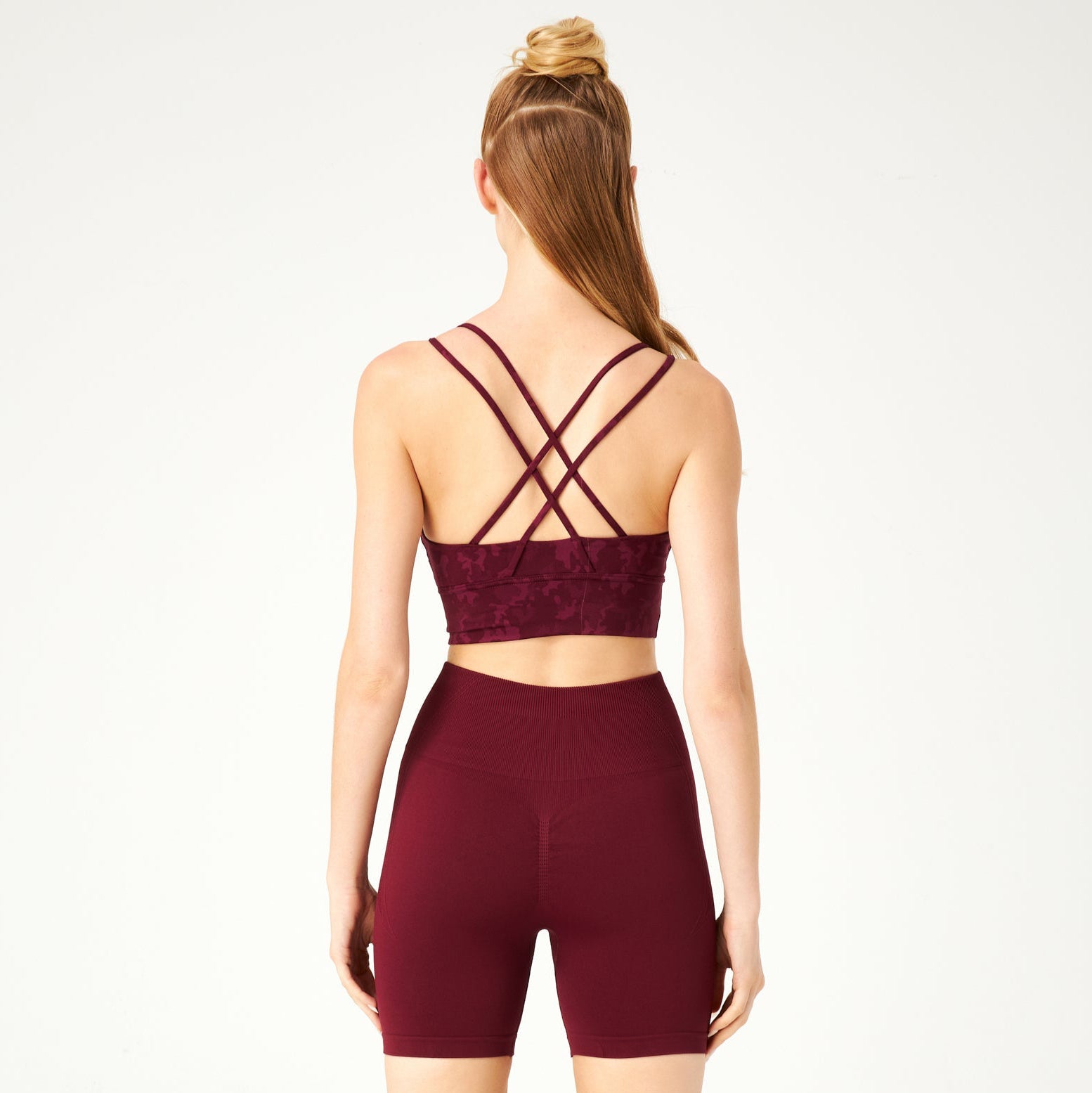 Enthrall Sports Bra (Maroon)