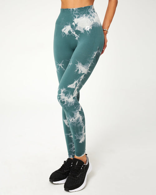 Riser Leggings (Green)