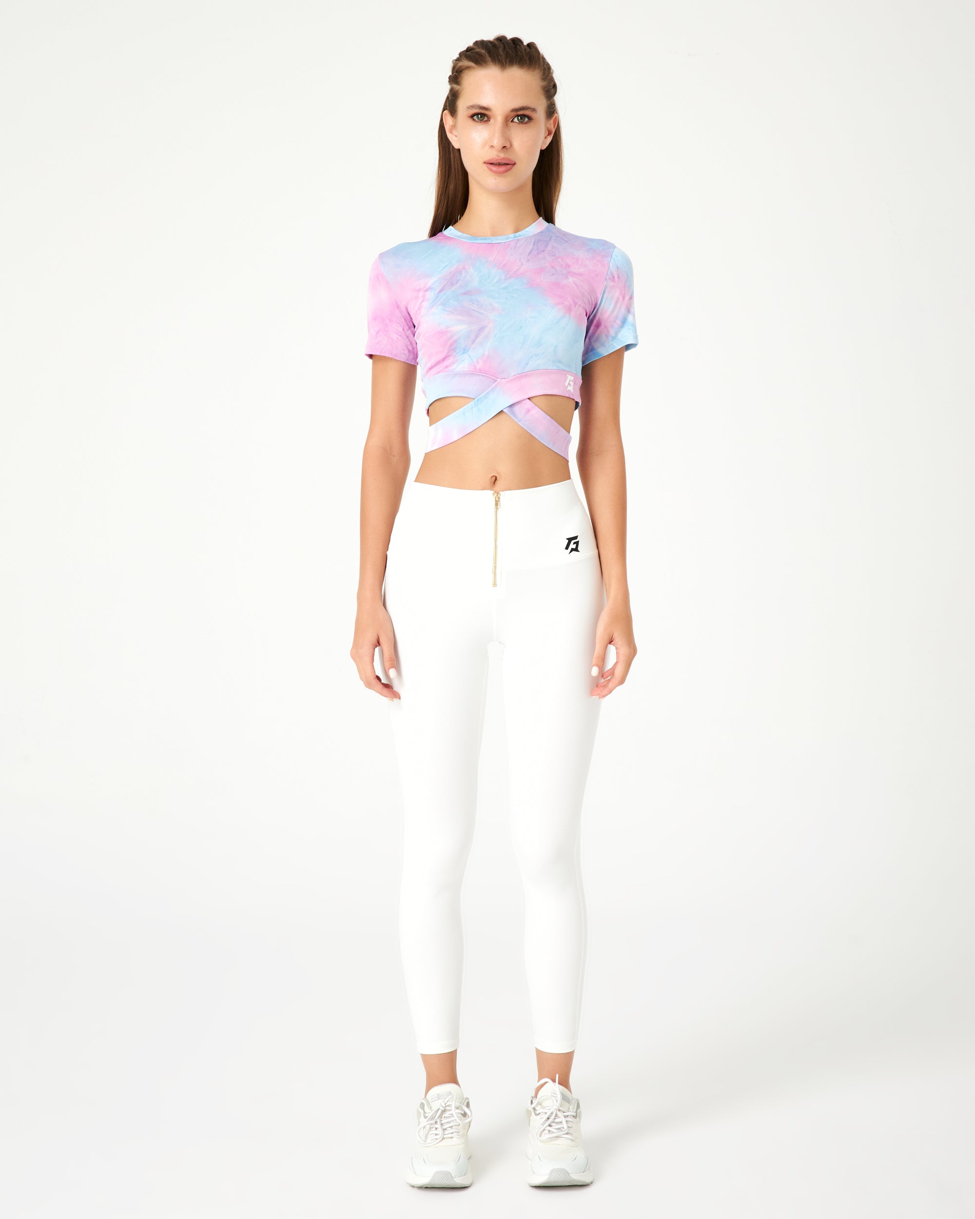 Vibgyor Crop Tee