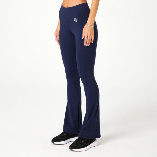 Vista Slit Trousers (Navy)