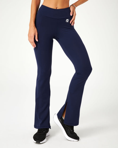 Vista Slit Trousers (Navy)