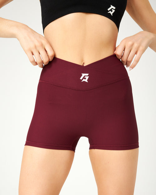 Elevate Shorts (Burgundy)