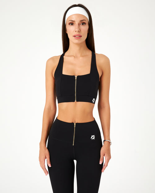 Vista Sports Bra (Black)